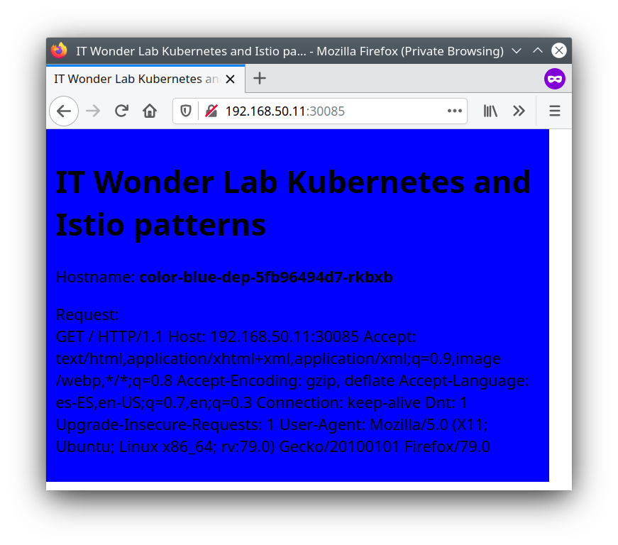 Cómo desplegar una aplicación en Kubernetes con Terraform (en 10 segundos) 1 Application deployed in Kubernetes using Terraform